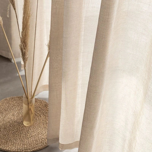 Rideau japonais plissé minimaliste pour salon chambre baie
