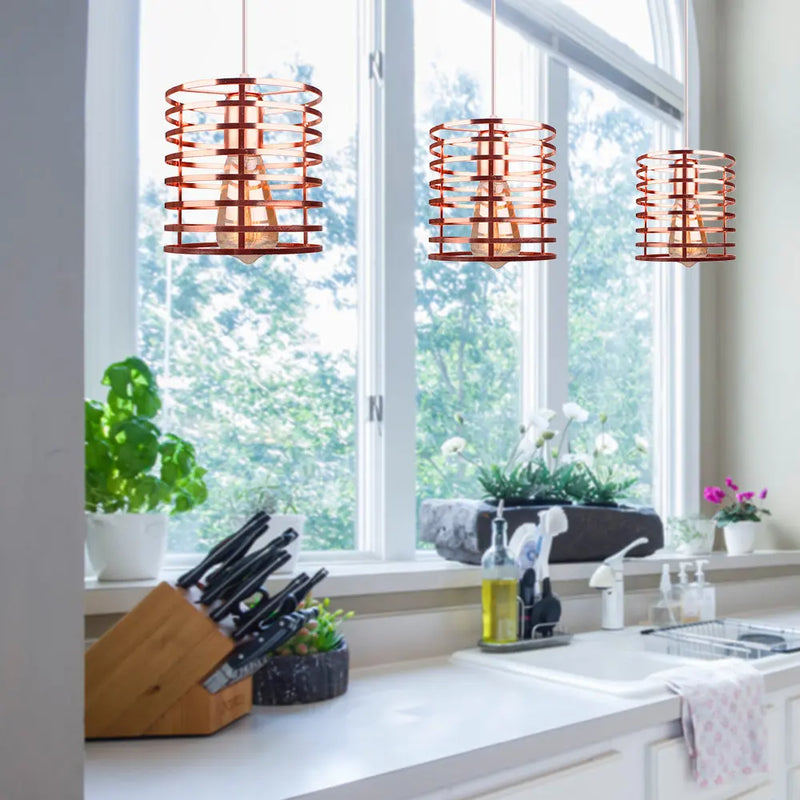 plafonnier moderne à leds style industriel vintage rétro loft