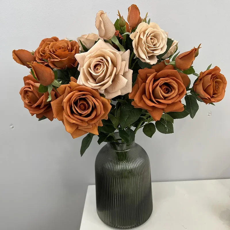 fleurs artificielles réalistes pour décoration de fête et d'événements