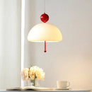 Lustre en verre design style français