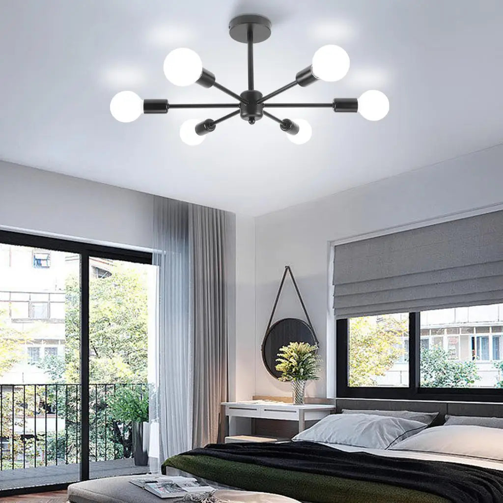 lustre led moderne pour un éclairage d'intérieur élégant - vue 4 sur 10