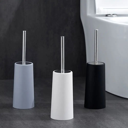 ensemble de brosse de toilette et support autonome pour salle de bain
