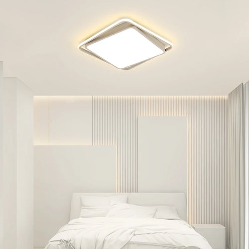 Minimalistische moderne LED-Deckenleuchte für Loft, Einbau - vue 5 sur 12