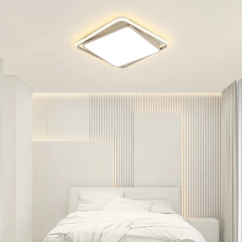 Minimalistische moderne LED-Deckenleuchte für Loft, Einbau - vue 5 sur 12