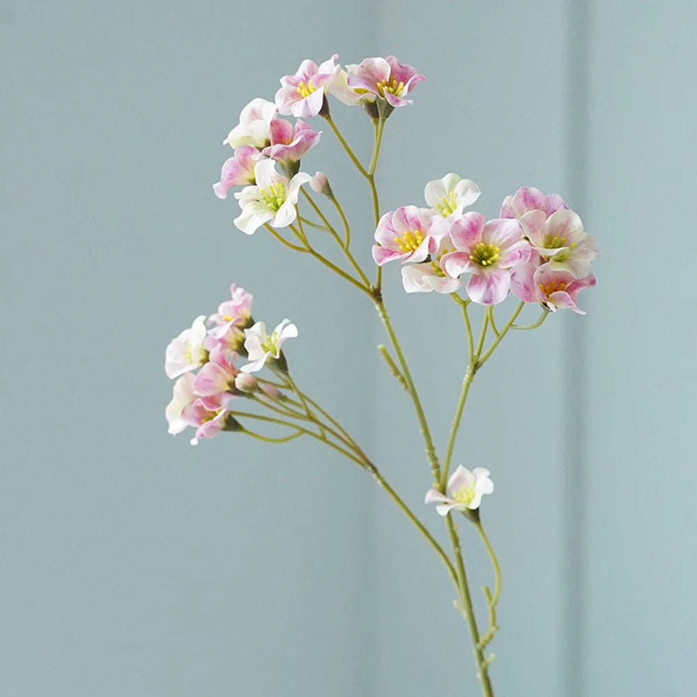 fleur de paulownia en soie artificielle pour décorations et bouquets - vue 4 sur 11