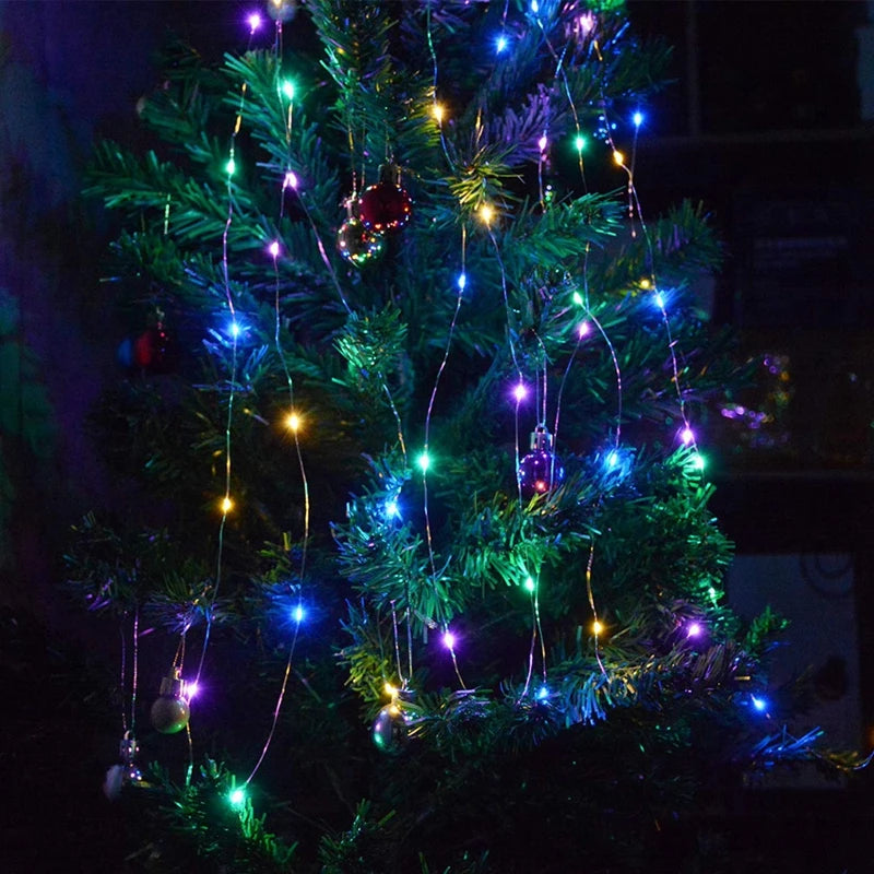 guirlande lumineuse led 300 leds décoration de fête mariage noël - vue 6 sur 14