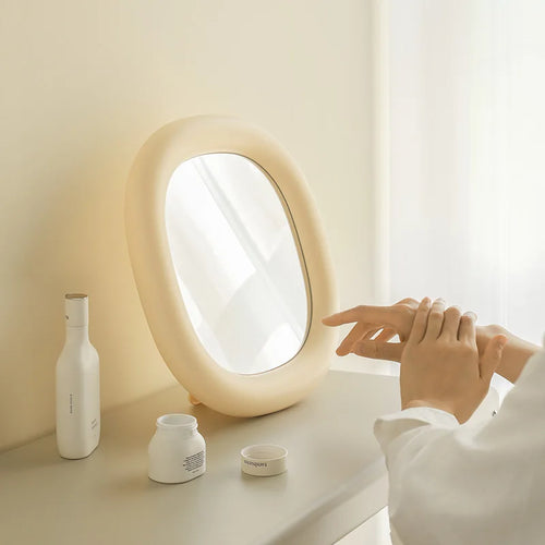 miroirs décoratifs sur pied pour bureau et maquillage - vue 2 sur 9