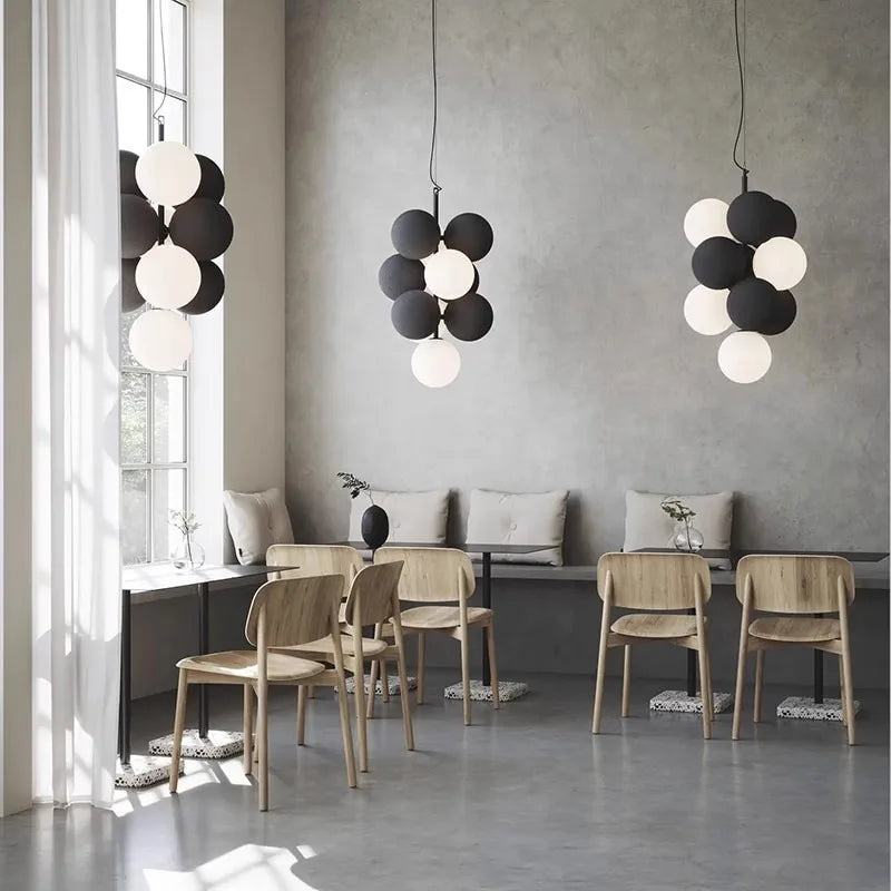 lustre moderne et créatif en led pour cuisine et intérieur - vue 6 sur 12