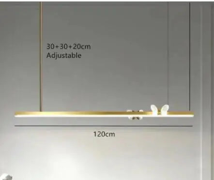 Design-Pendelleuchte aus Acryl für moderne luxuriöse Einrichtung - vue 22 sur 21
