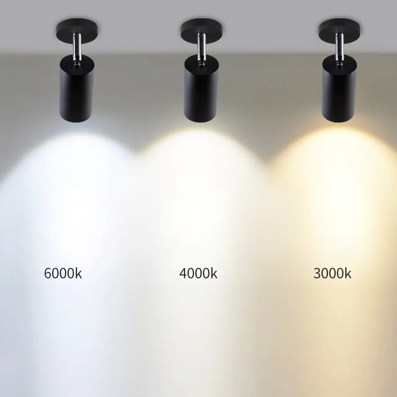 spot led cob ajustable pour éclairage de magasin - vue 11 sur 12