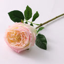 rose de thé artificielle en latex pour décoration et événements
