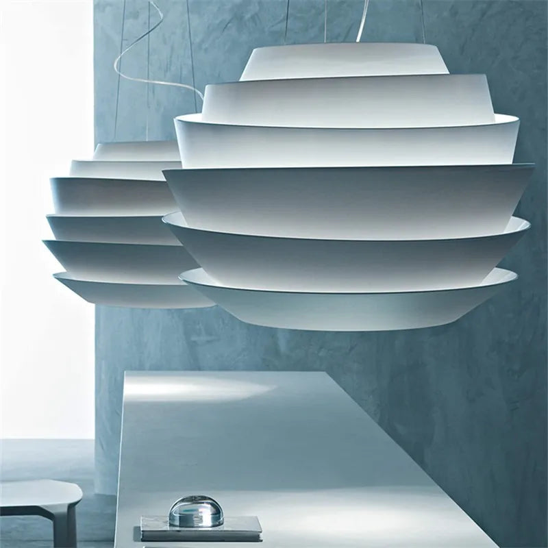 Foscarini Le Soleil suspension Style nordique réplique lampe design lampe de chevet chez l'habitant rétro restaurant décoration lumière - vue 7 sur 7