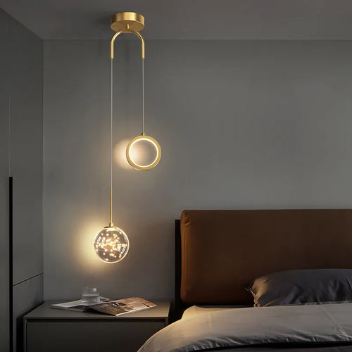 Suspension LED au design nordique moderne