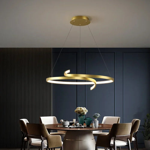 Nordischer LED-Kronleuchter für stilvolle Innenbeleuchtung und Dekoration