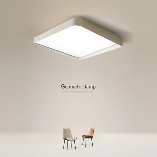 LED-Deckenleuchte minimalistisch modern geometrisch nordisch atmosphärisch - vue 6 sur 11