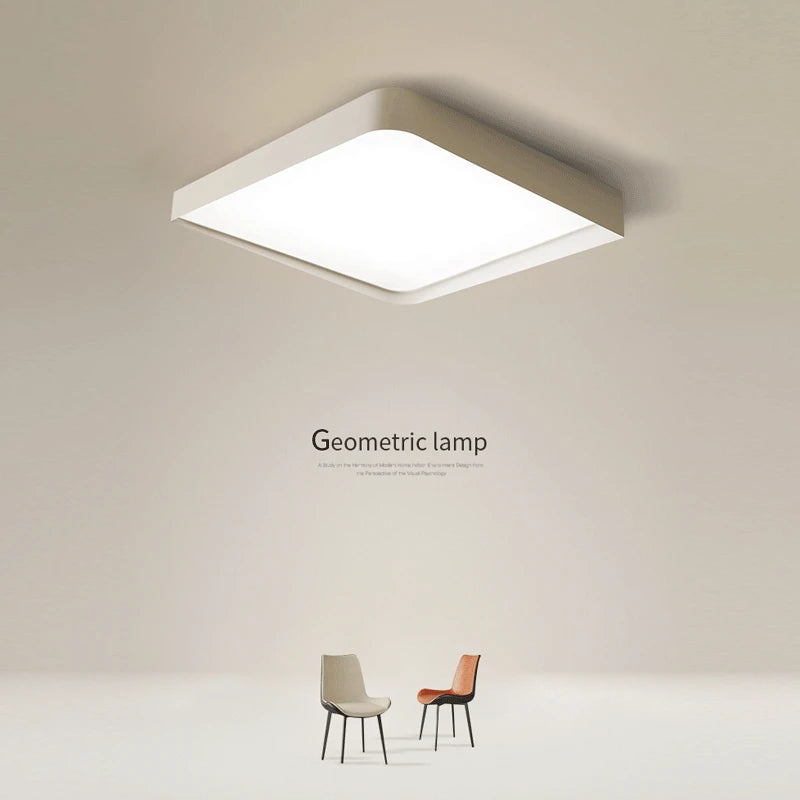 LED-Deckenleuchte minimalistisch modern geometrisch nordisch atmosphärisch - vue 6 sur 11