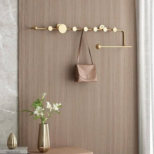 porte-vêtements et chapeaux de luxe nordique décoratif mural