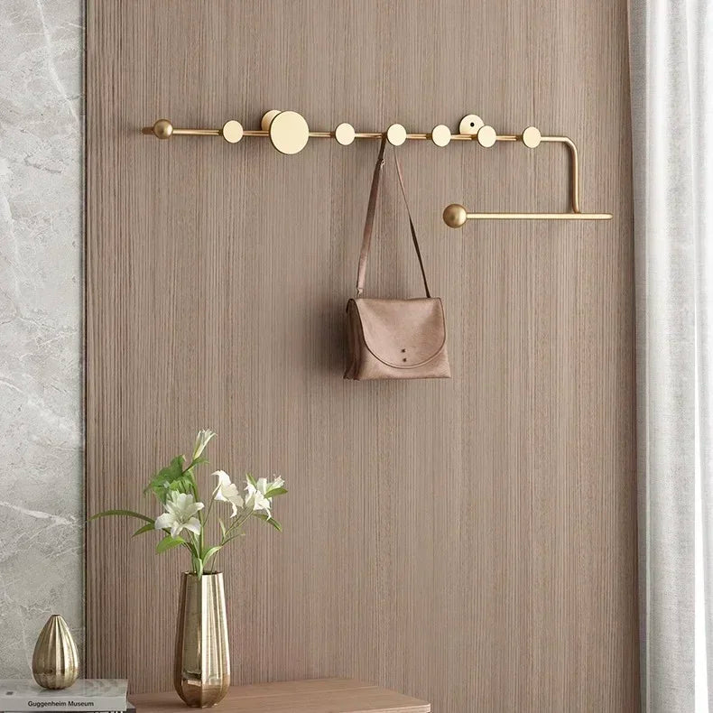 porte-vêtements et chapeaux de luxe nordique décoratif mural - vue 10 sur 18