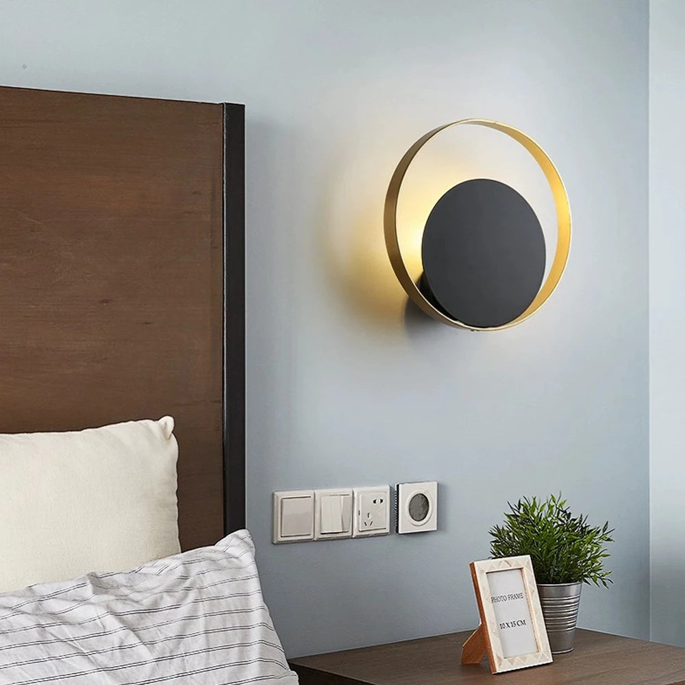 Applique murale led design nordique moderne décorative intérieure - vue 4 sur 13