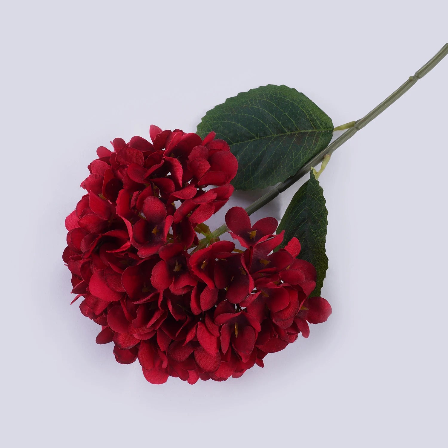 bouquet d'hortensias artificiels en soie pour décoration et événements - vue 18 sur 19