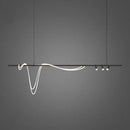 Nordischer LED-Kronleuchter Minimalistisches Design für Restaurant und Bar