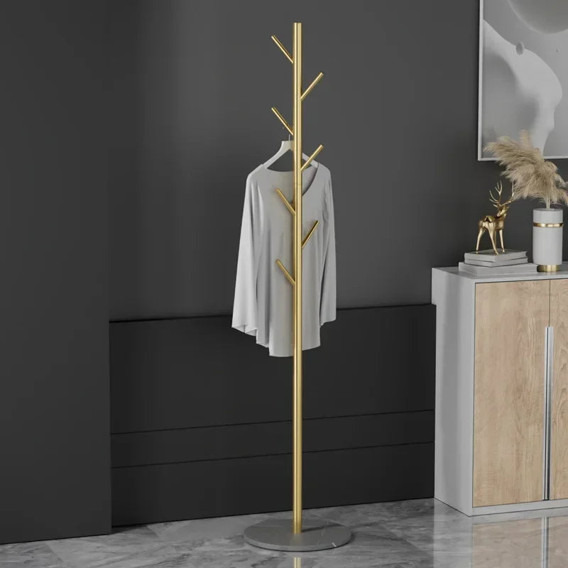 porte-sacs et porte-vêtements en métal design élégant pour rangement pratique - vue 3 sur 23
