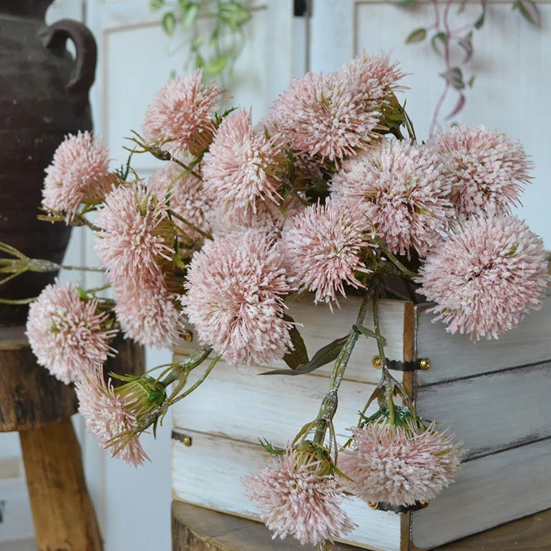 fleurs artificielles pour décoration de mariage et Noël