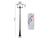 lampe solaire led pour éclairage extérieur jardin et route