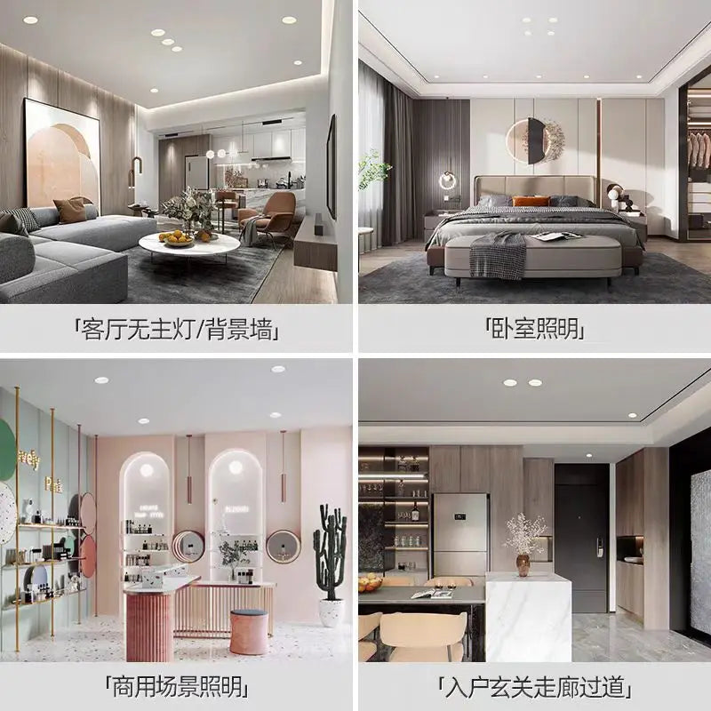 plafonnier led zigbee 30 éclairage intérieur intelligent à intensité variable - vue 9 sur 8