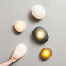 applique murale led galets verre moderne déco intérieur hotel couloir plafonnier éclairage