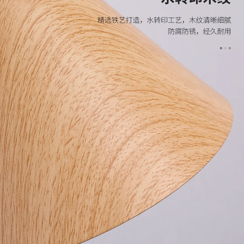 applique murale rotative en bois pour décoration intérieure moderne - vue 5 sur 8
