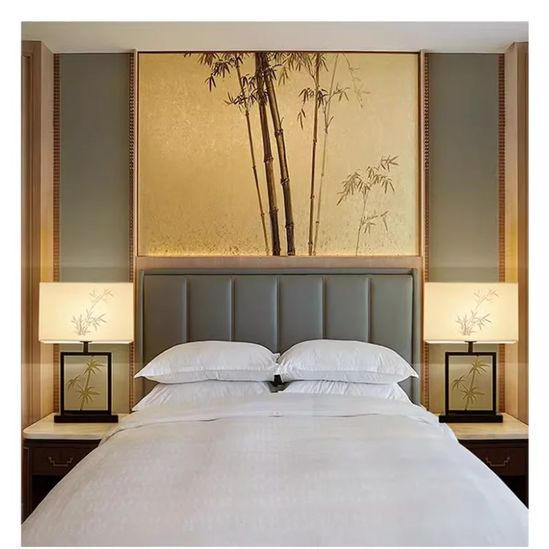 lampe de table rétro chinoise pour décoration intérieure créative et chaleureuse - vue 6 sur 7