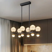 lustre led pour intérieur avec éclairage de plafond