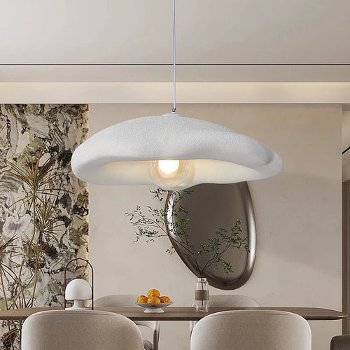 Japanischer Wabi-Sabi-LED-Kronleuchter - vue 6 sur 10