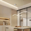Acrylic-Pendelleuchte hyperbolisch modernes Design dekorativ