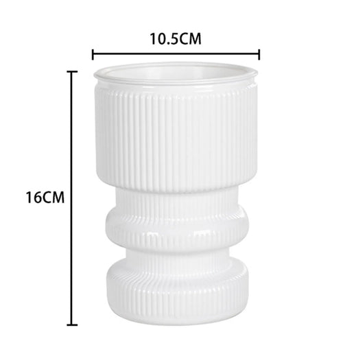 pot de fleurs hydroponique avec arrosage automatique décoration jardin