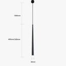 Cône suspension LED lampe Long Tube bulle acrylique cuisine île salle à manger boutique Bar comptoir décoration cylindre tuyau suspension