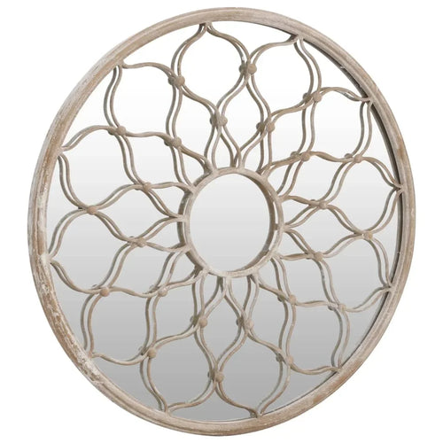60x3 cm sand mirror iron for indoor use, home decoration wall decal living room decoration - vue 4 sur 7
