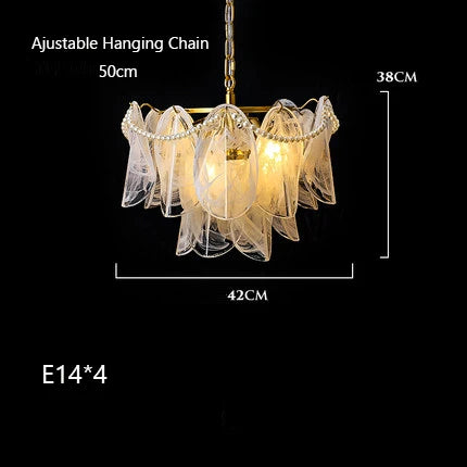 lustre suspendu en verre nuage design créatif postmoderne unique - vue 11 sur 18