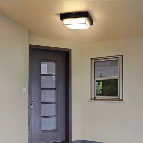 plafonnier étanche pour jardin cour balcon extérieur décoratif - vue 7 sur 7