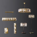 Vintage LED-Stehleuchte aus Kristall mit dimmbarer Helligkeit