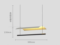 Moderne Pendelleuchte aus Schmiedeeisen im nordischen Minimaldesign