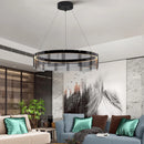 Moderner LED-Kronleuchter aus Glas für die Innendekoration