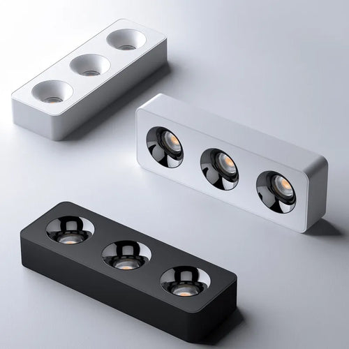 Moderner industrieller LED-Deckenleuchte im nordischen Minimalismus-Stil - vue 6 sur 18