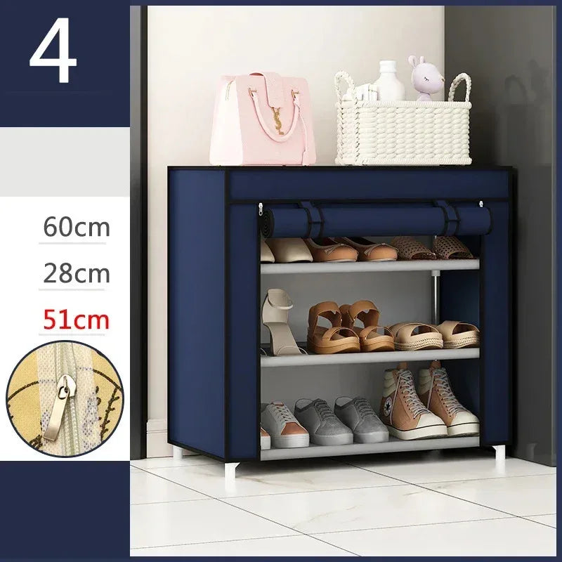 organisateur de rangement pour chaussures en plastique 120 paires luxe 2023 - vue 9 sur 28