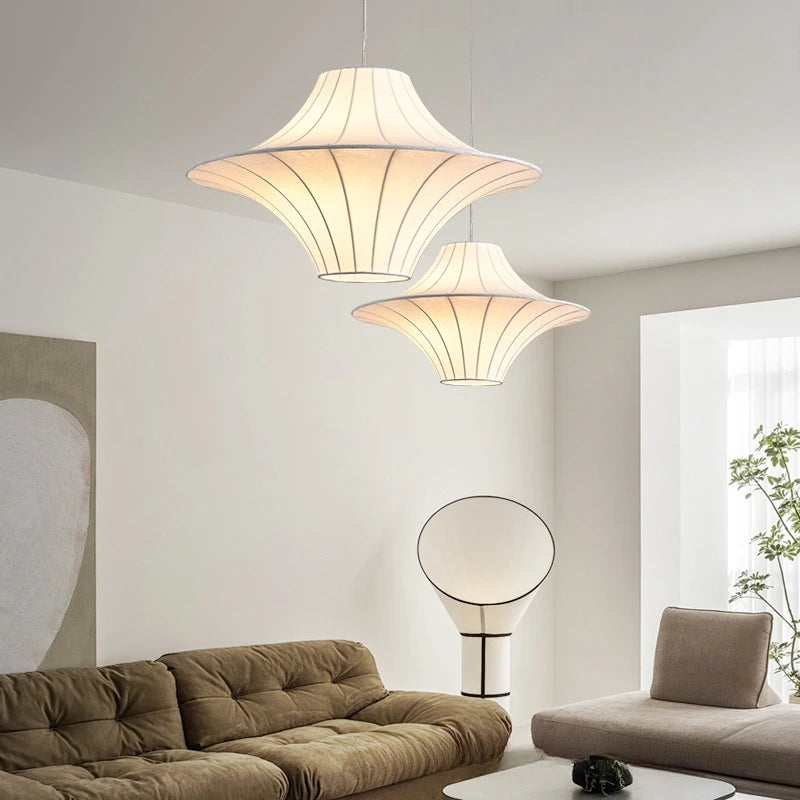 lustre à led créatif nordique pour décor contemporain élégant - vue 4 sur 8