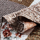 （Kostenloser Versand）Tagesdecke Patchwork 220x240cm, Bettüberwurf 230x250cm für Doppelbett, Gesteppte Patchworkdecke
