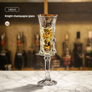 Verre cocktail cristal sans plomb style retro luxe