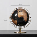 globe terrestre rétro pour décoration et apprentissage créatif