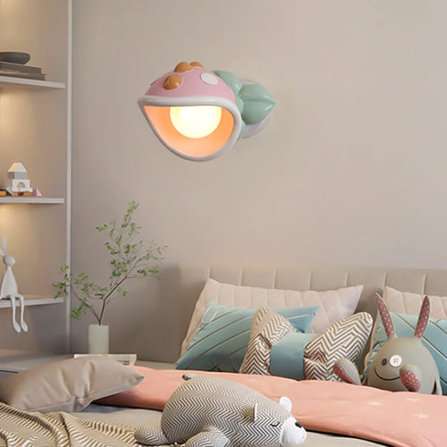Kinder-Wandleuchte aus Resin mit LED-Licht - vue 3 sur 6